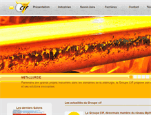 Tablet Screenshot of legroupecif.com